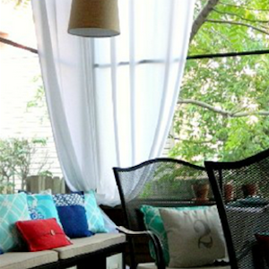 A Summer-Inspired Screen Porch Makeover