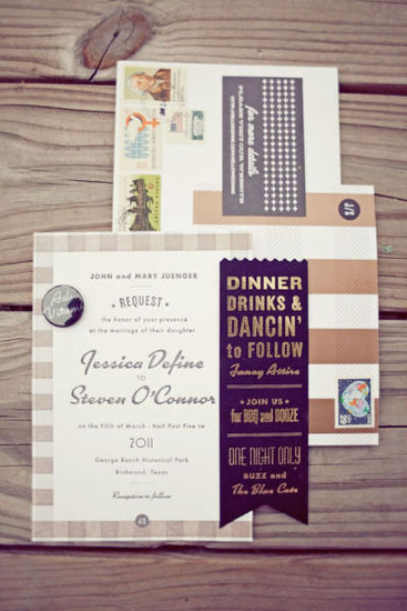 '60s-Inspired Invitations