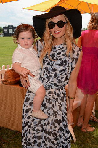 Rachel Zoe Brings Skyler Along For a Polo Day With Clive Owen Rachel Zoe Brings Skyler Along For a Polo Day With Clive Owen