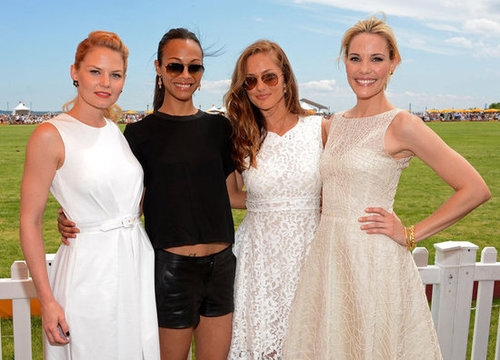Rachel Zoe Brings Skyler Along For a Polo Day With Clive Owen Rachel Zoe Brings Skyler Along For a Polo Day With Clive Owen