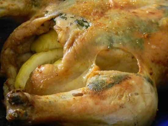 Double - Lemon Roast Chicken (For #SundaySupper)