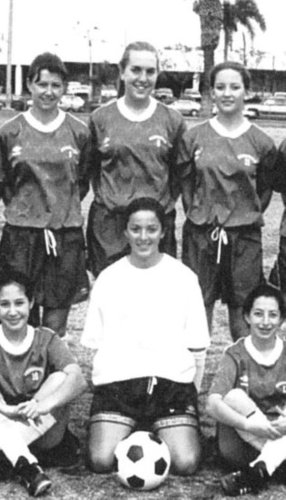 Kate Hudson, top right, was a soccer star first.
Kate Hudson, top right, was a soccer star first.