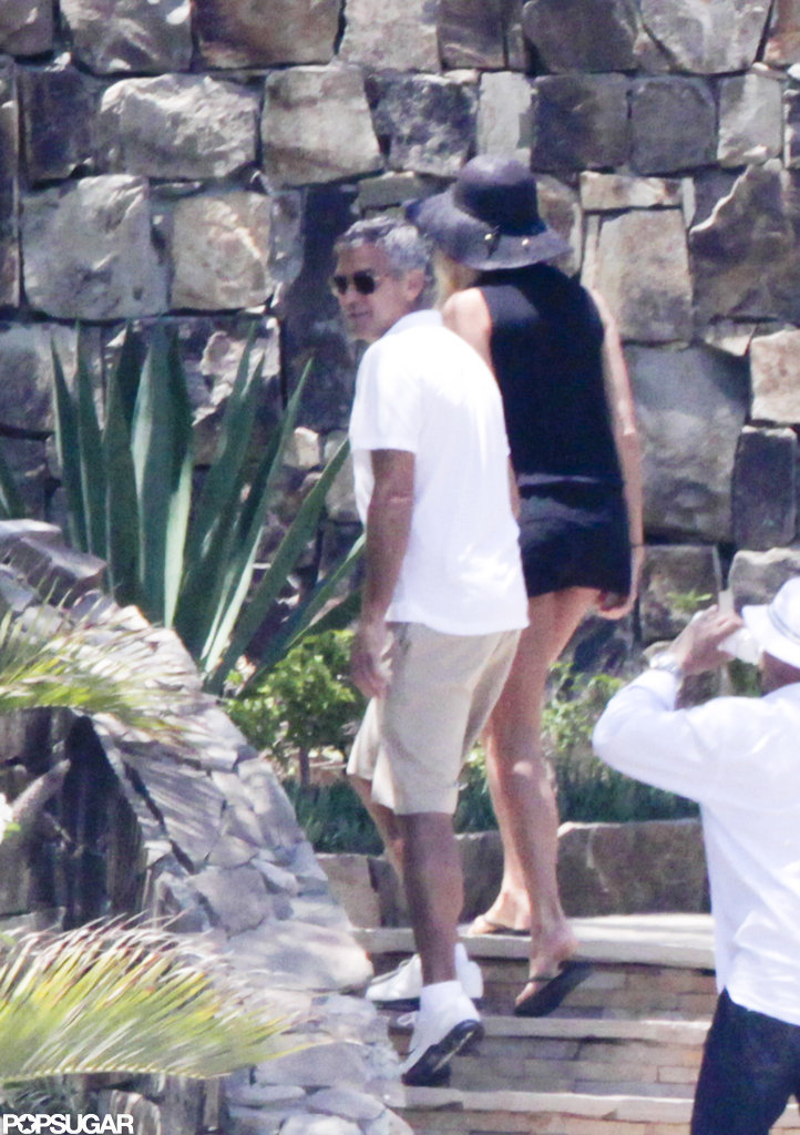 George Clooney and Stacy Keibler took a vacation to Mexico. George Clooney and Stacy Keibler took a vacation to Mexico.
