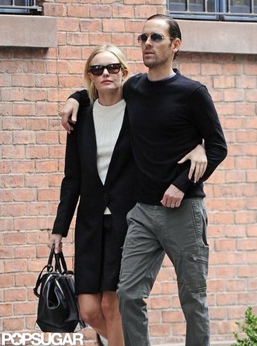 Kate Bosworth took a stroll with boyfriend Michael Polish in NYC.
Kate Bosworth took a stroll with boyfriend Michael Polish in NYC.