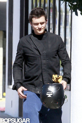 Orlando Bloom was back in LA.
Orlando Bloom was back in LA.