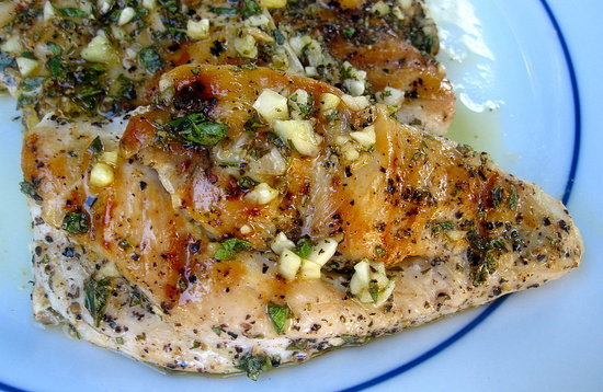 Grilled Citrus-Herb Chicken 