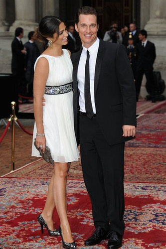 Camila Alves and Matthew McConaughey got fashionable for a Dolce & Gabbana event during Milan Fashion Week in June 2010.
Camila Alves and Matthew McConaughey got fashionable for a Dolce & Gabbana event during Milan Fashion Week in June 2010.