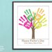 Personalized DIY Child's Handprint Tree