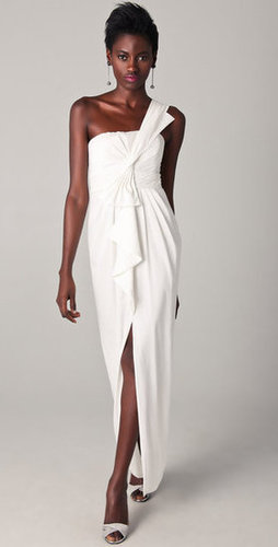 BCBGMAXAZRIA Barbara One Shoulder Gown | SHOPBOP