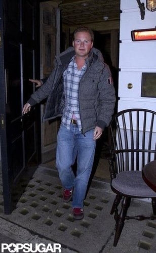 Prince William's best friend Guy Pelly was also at the London night club.
Prince William's best friend Guy Pelly was also at the London night club.