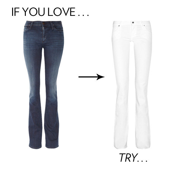 The White Flared Jeans The White Flared Jeans