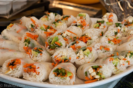 Spring Rolls with To Die For Sauce