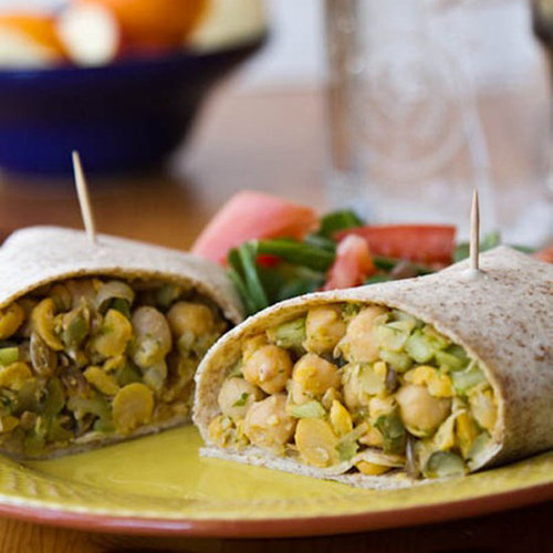 Chickpea Salad Wrap Chickpea Salad Wrap