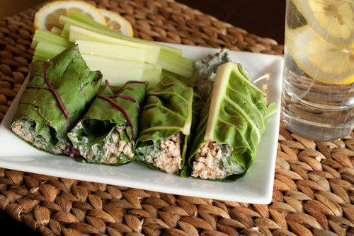Tuna Chard Wraps Tuna Chard Wraps