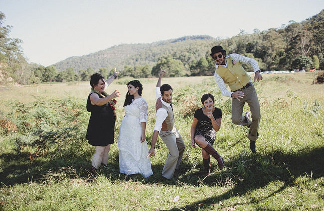 Bridal Party Fun in the Fields Bridal Party Fun in the Fields