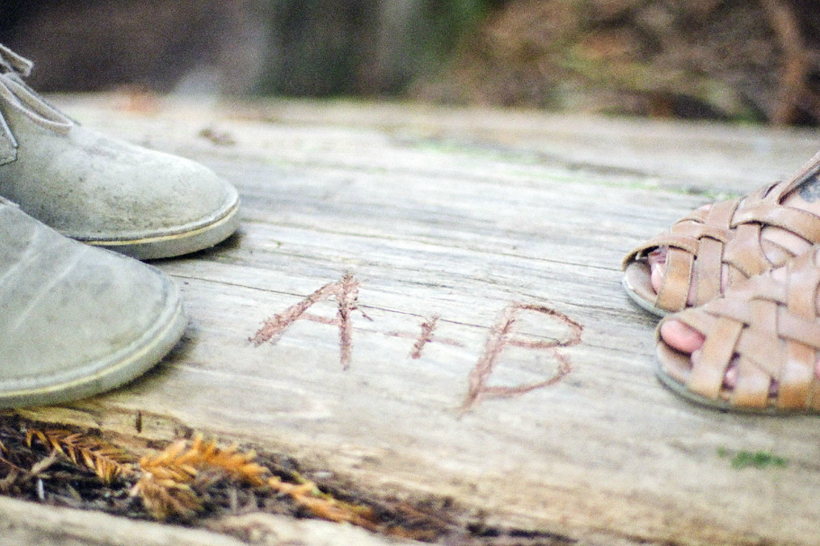 Etched Initials Etched Initials