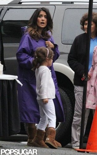 Salma Hayek brought her daughter, Valentina Pinault, to lunch.
Salma Hayek brought her daughter, Valentina Pinault, to lunch.