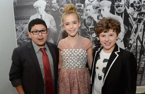 Kiernan Shipka, Rico Rodriguez and Nolan Gould all celebrated their Scene Stealer awards backstage.
Kiernan Shipka, Rico Rodriguez and Nolan Gould all celebrated their Scene Stealer awards backstage.