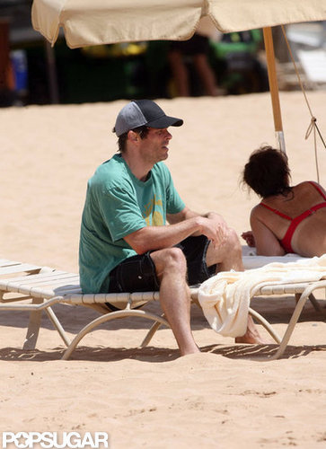 James Marsden lounged on the beach in Hawaii.
James Marsden lounged on the beach in Hawaii.