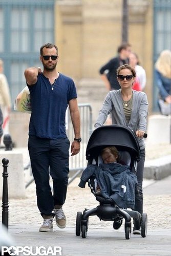 Natalie Portman toured Paris with her family.
Natalie Portman toured Paris with her family.