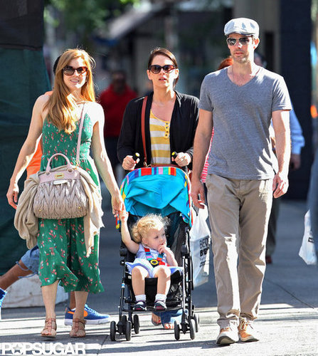 Amy Adams and her daughter, Aviana, spent the day in NYC with dad Darren Le Gallo and a friend.
Amy Adams and her daughter, Aviana, spent the day in NYC with dad Darren Le Gallo and a friend.
