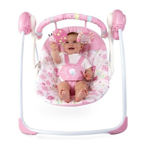Bright Starts Portable Swing, Blossomy Blooms ($50) Bright Starts Portable Swing, Blossomy Blooms ($50)