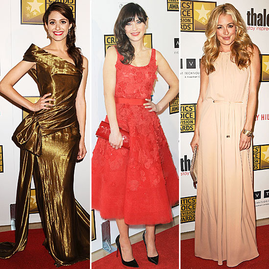 Pictures of Celebrities at the 2012 Critics' Choice Television Awards: See Who Wore What!