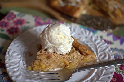 Peach and Almond Galette