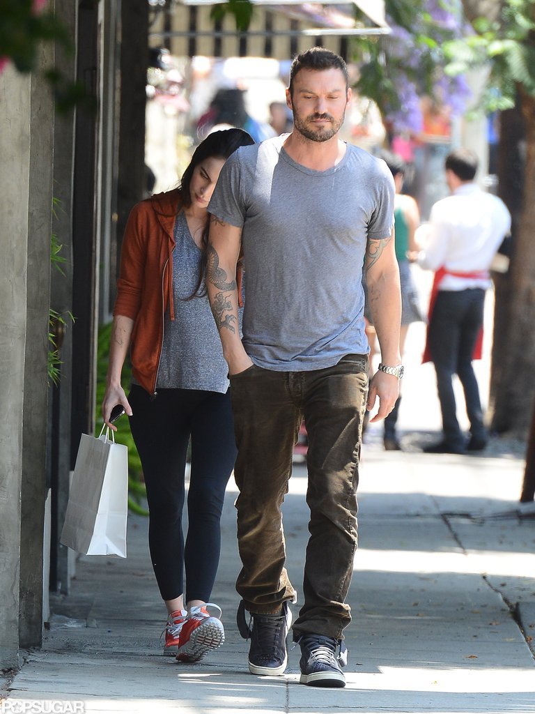 Brian Austin Green led the way for Megan Fox. Brian Austin Green led the way for Megan Fox.