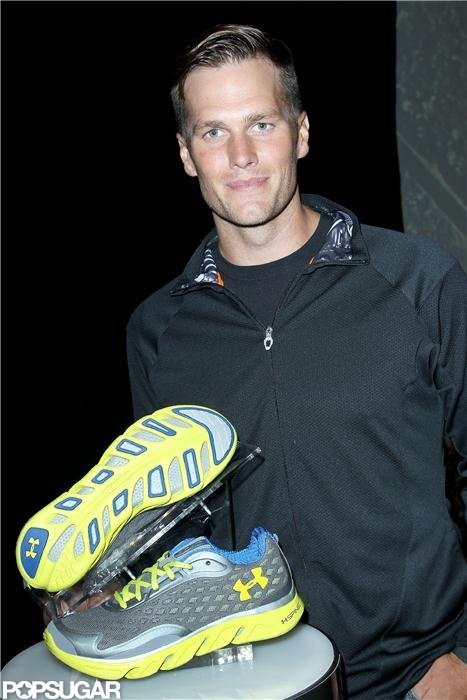 Tom Brady attended an Under Armour event in NYC. Tom Brady attended an Under Armour event in NYC.