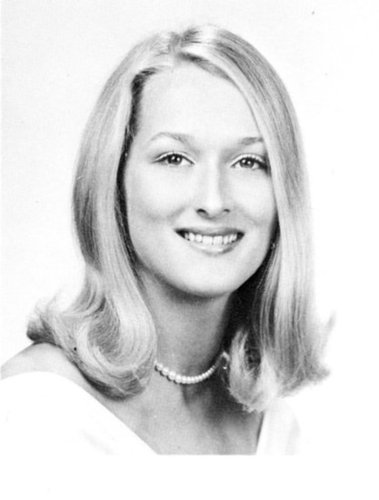 Meryl took a glamorous yearbook photo.
Source: Seth Poppel/Yearbook Library
Meryl took a glamorous yearbook photo.
Source: Seth Poppel/Yearbook Library
