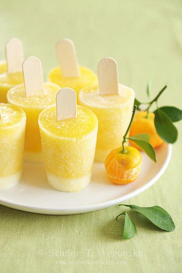 Mango Orange Yogurt Popsicles Mango Orange Yogurt Popsicles