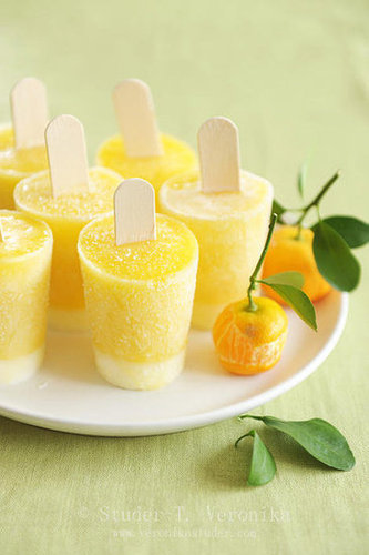 Mango Orange Yogurt Popsicles Mango Orange Yogurt Popsicles