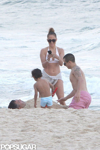 J Lo Breaks From Tour For a Bikini-Filled Afternoon With Casper J Lo Breaks From Tour For a Bikini-Filled Afternoon With Casper