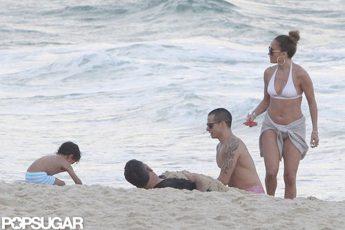 J Lo Breaks From Tour For a Bikini-Filled Afternoon With Casper J Lo Breaks From Tour For a Bikini-Filled Afternoon With Casper