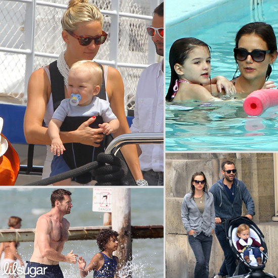 Celeb Tots Love Their Vacations! Celeb Tots Love Their Vacations!
