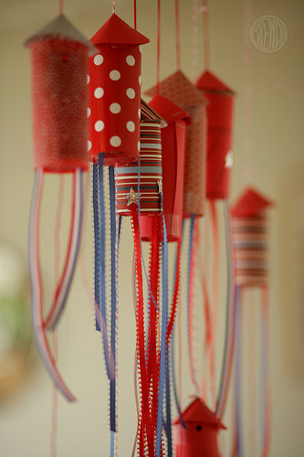 For July 4: Confetti Popper Rockets For July 4: Confetti Popper Rockets
