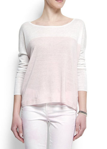 For cooler evenings, throw on a lightweight knit. Opt for a slick two-toned version that provides a sophisticated spin on laid-back wares.
Mango Relaxed-Fit Bicolour Jumper ($30, originally $45)
For cooler evenings, throw on a lightweight knit. Opt for a slick two-toned version that provides a sophisticated spin on laid-back wares.
Mango Relaxed-Fit Bicolour Jumper ($30, originally $45)