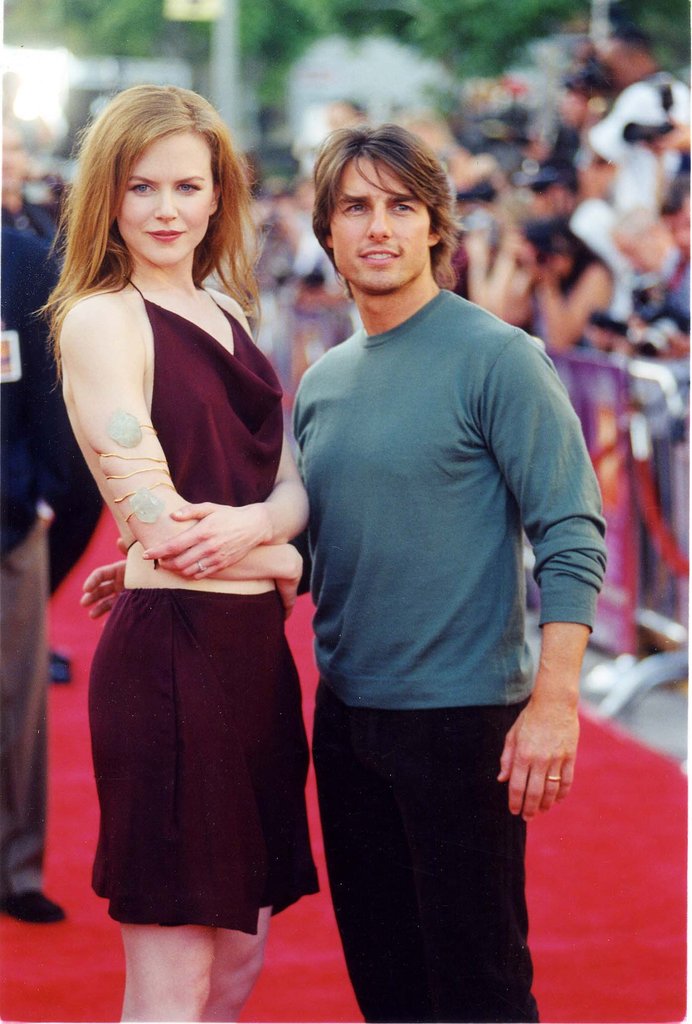 Tom Cruise stepped onto the red carpet with Nicole Kidman for their Eyes Wide Shut premiere in LA in September 1999.
Tom Cruise stepped onto the red carpet with Nicole Kidman for their Eyes Wide Shut premiere in LA in September 1999.