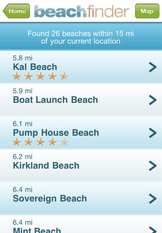 Beach Finder Beach Finder