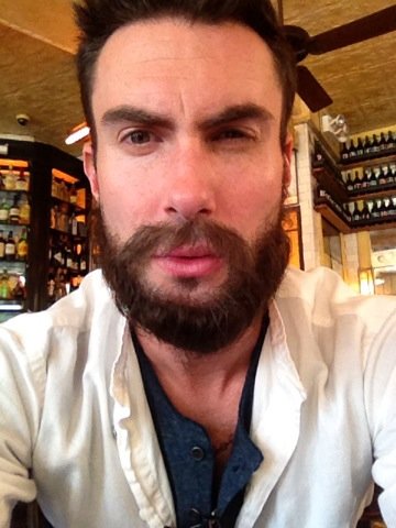 Adam Levine showed off his new beard.
Source: Twitter user adamlevine
Adam Levine showed off his new beard.
Source: Twitter user adamlevine