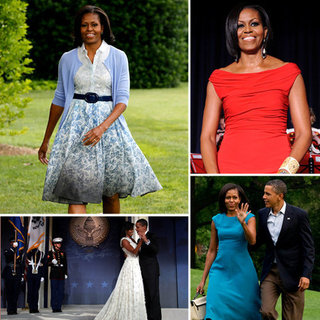 Check Out Michelle Obama's Most Stylish Looks to Celebrate Independence Day 2012