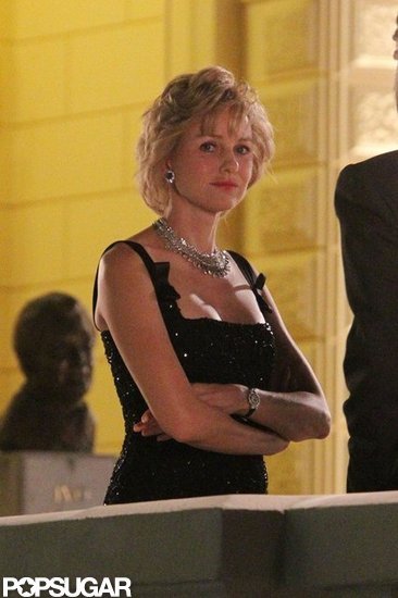 Naomi Watts channeled Princess Diana. Naomi Watts channeled Princess Diana.