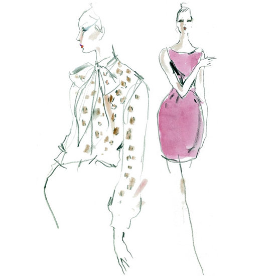 Saint Laurent Paris Resort 2013 Sketches Saint Laurent Paris Resort 2013 Sketches