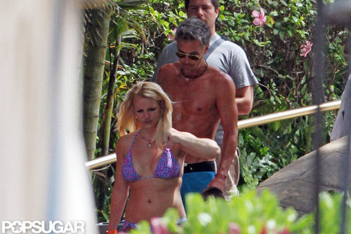Britney Spears Hits the Pool in a Bikini With Shirtless Jason and Her Boys Britney Spears Hits the Pool in a Bikini With Shirtless Jason and Her Boys