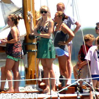 Taylor Swift With Kennedys on Fourth of July