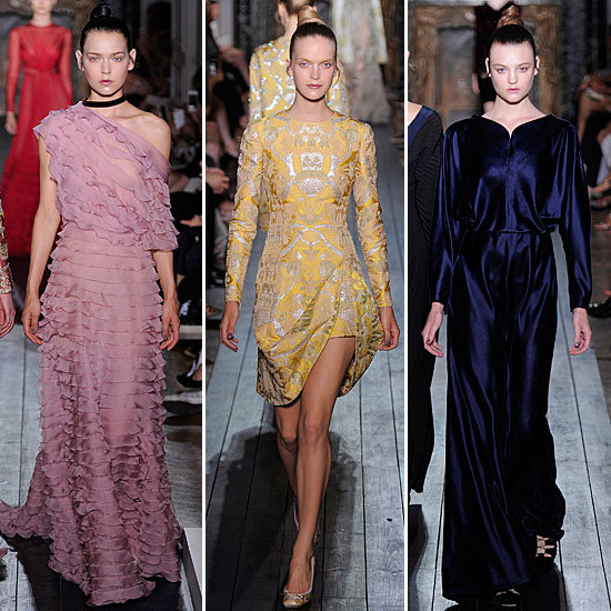 Pictures and Review of the 2012 Fall Couture Valentino Show Pictures and Review of the 2012 Fall Couture Valentino Show