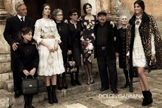 Dolce & Gabbana Fall 2012 Ad Campaign