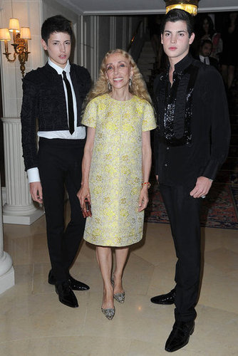 The Brant Brothers and Franca Sozzani The Brant Brothers and Franca Sozzani