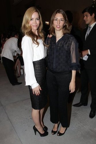 Leslie Mann and Sofia Coppola Leslie Mann and Sofia Coppola
